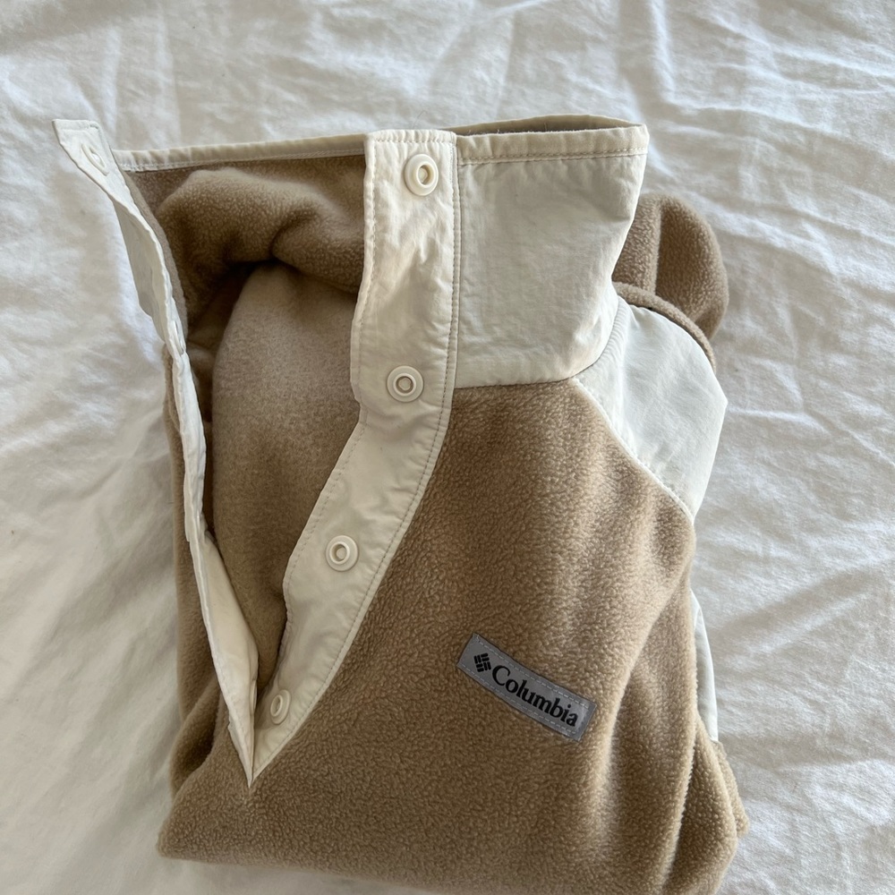 Columbia Cropped Half-Snap Fleece Pullover